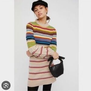 Free People Long Sleeve Sweater Dress
